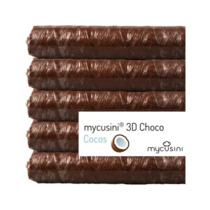 mycusini 3d choco dark cocos descriptive label