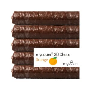 mycusini 3d choco dark orange descriptive label
