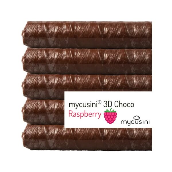 mycusini 3d choco dark raspberry descriptive label